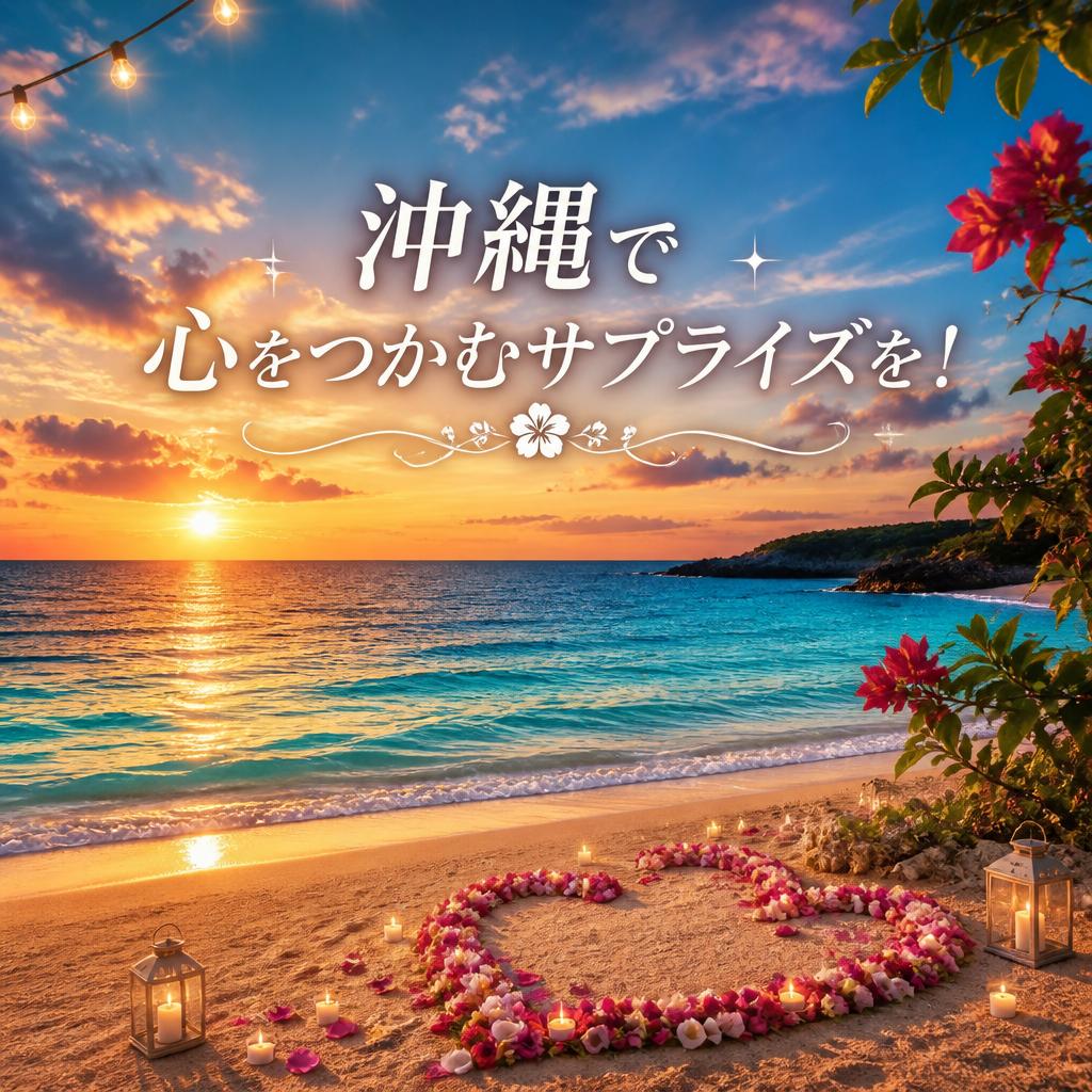 沖縄で心をつかむサプライズを！