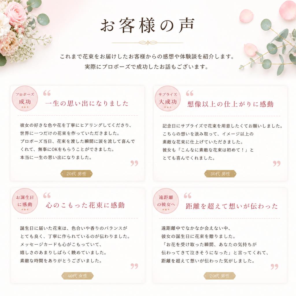 お客様の声