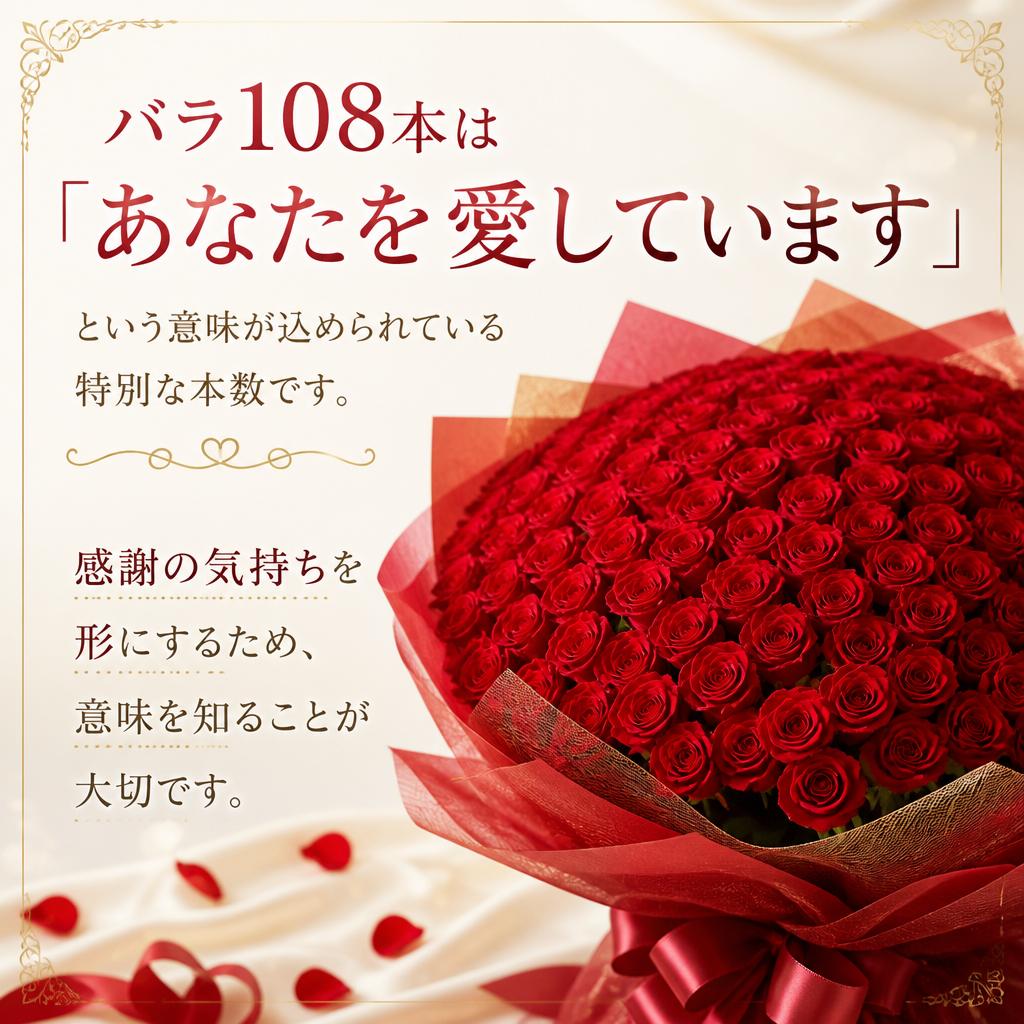 108本のバラの意味
