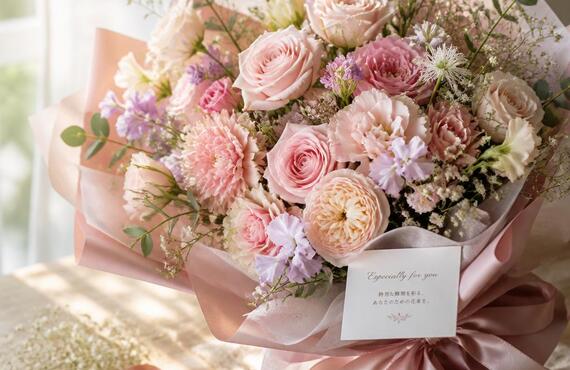 特別な瞬間を彩る、あなたのための花束を。