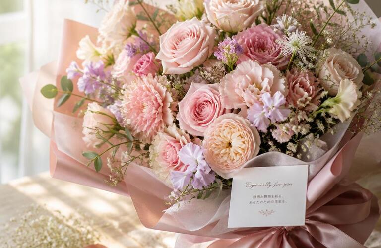 特別な瞬間を彩る、あなたのための花束を。