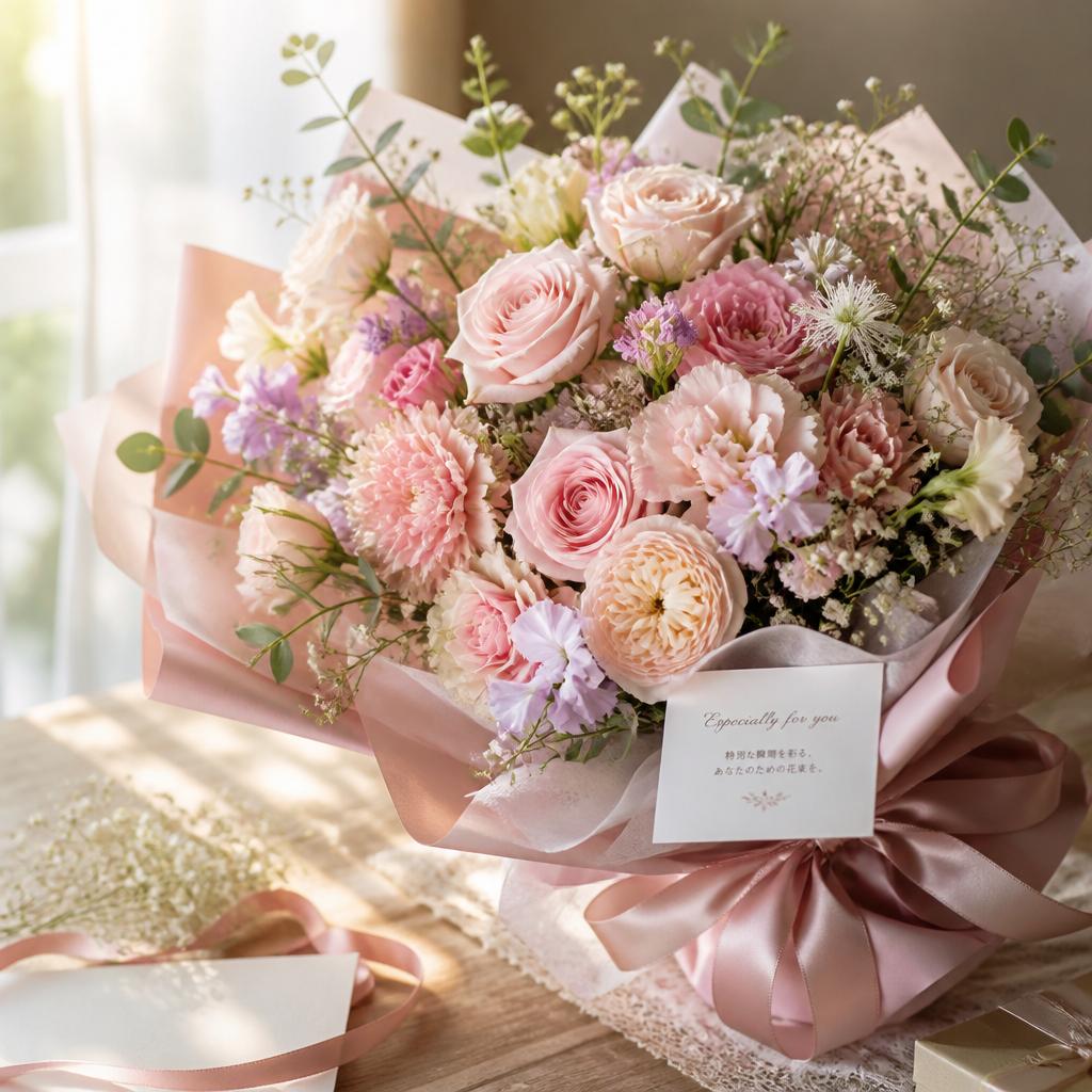 特別な瞬間を彩る、あなたのための花束を。